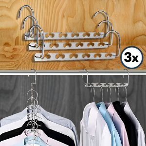 Metalnana vješalica za uštedu prostora (3 komada) | SNAPHANG