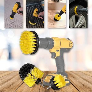 Snažan set četki za čišćenje bušilicom (3 kom) | DRILLBRUSH