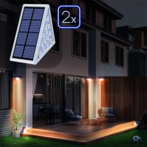 Vodootporna solarna lampa (2 kom) | LUMOSTEP