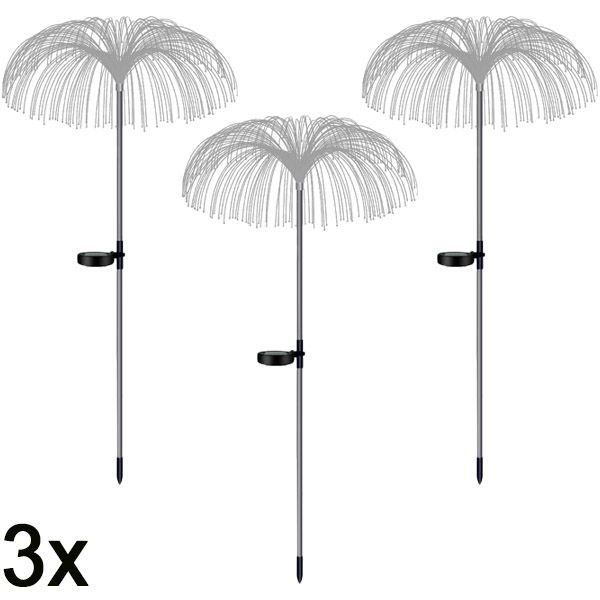 3x Svjetla za tropski vrt na solarni pogon | LUMIPALM