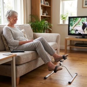 Mini trenažer s pedalama za radni stol, sofu i stolicu - ruke i noge, podesivi otpor, do 150 kg | PEDALORA